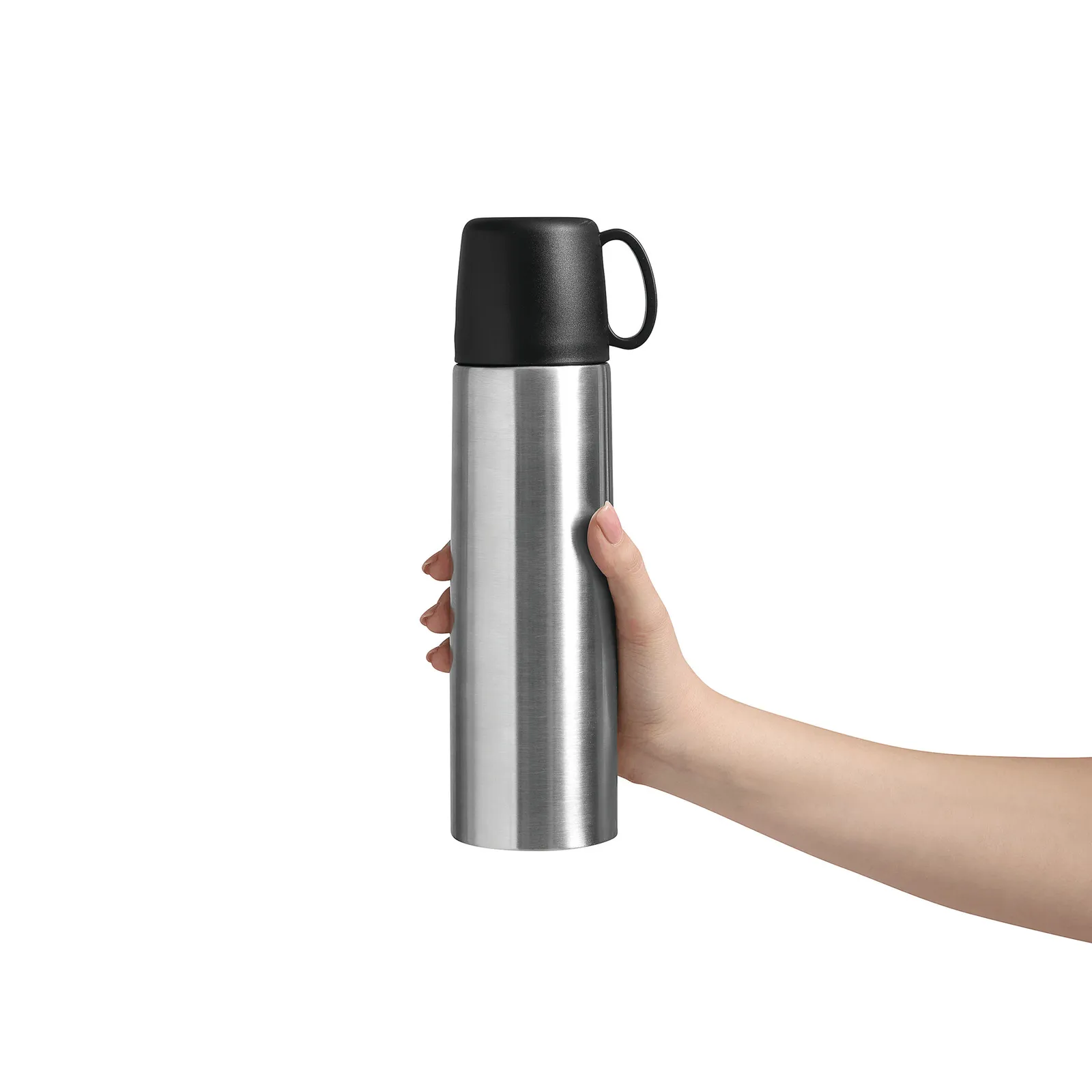 STEAMSIP - Vakuum-Isolierkanne schwarz, silber, schwarz, silber – Bild 11