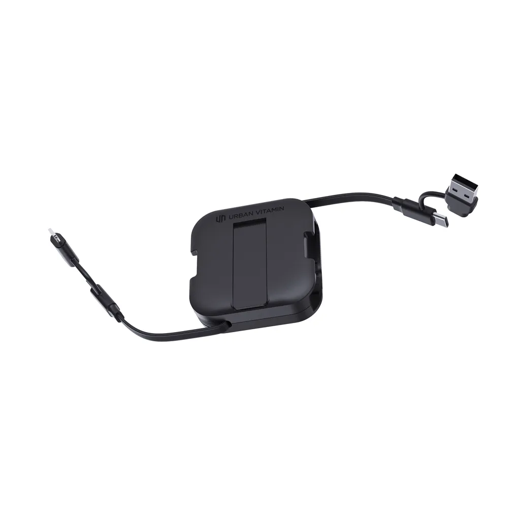 Urban Vitamin San Jose 100W-Halter mit einziehbarem Kabel, schwarz – Bild 8