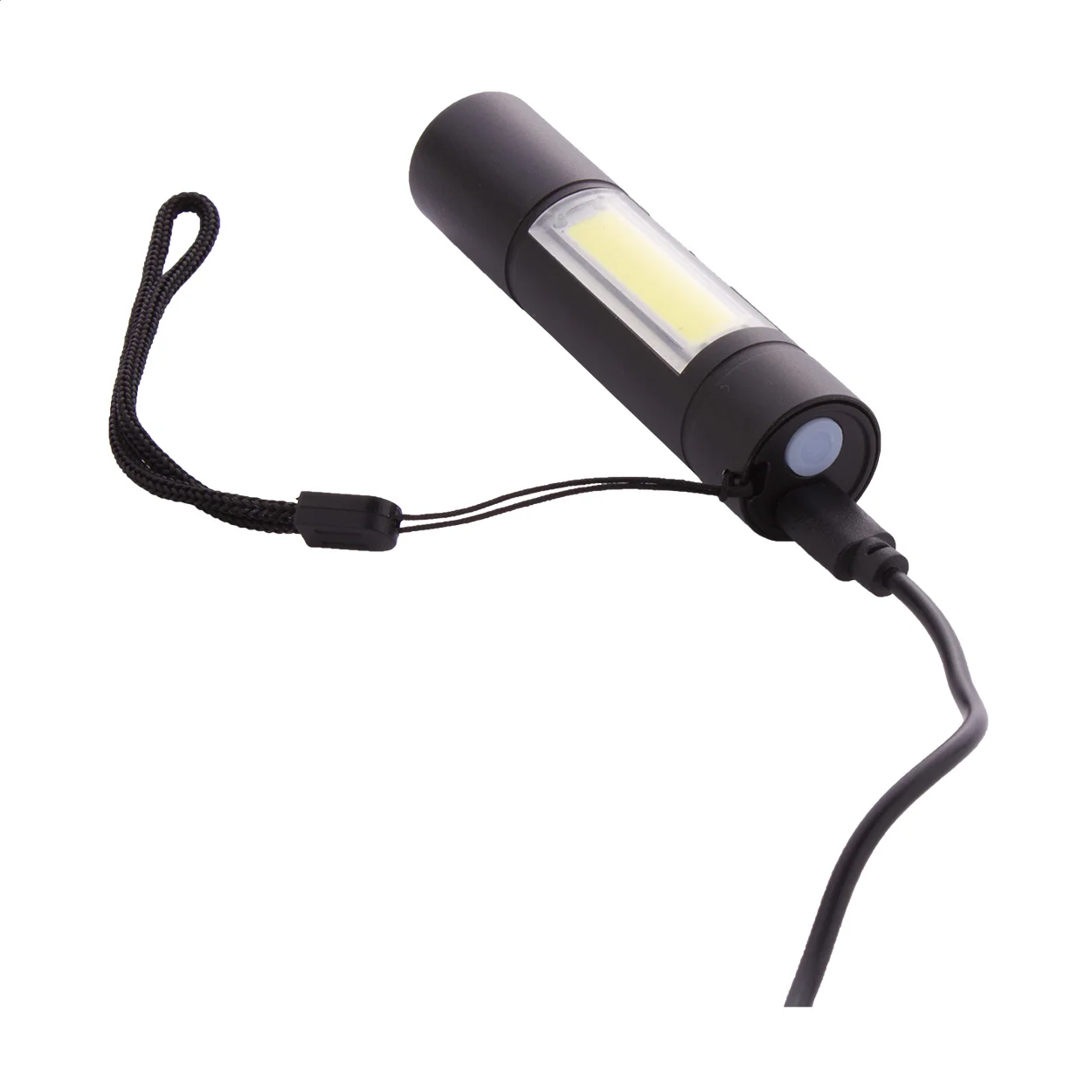 Akku-Taschenlampe Chargelight Plus, schwarz – Bild 4