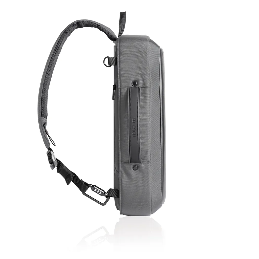 Bobby Bizz 2.0 Anti-Diebstahl Rucksack & Aktentasche, grau – Bild 6