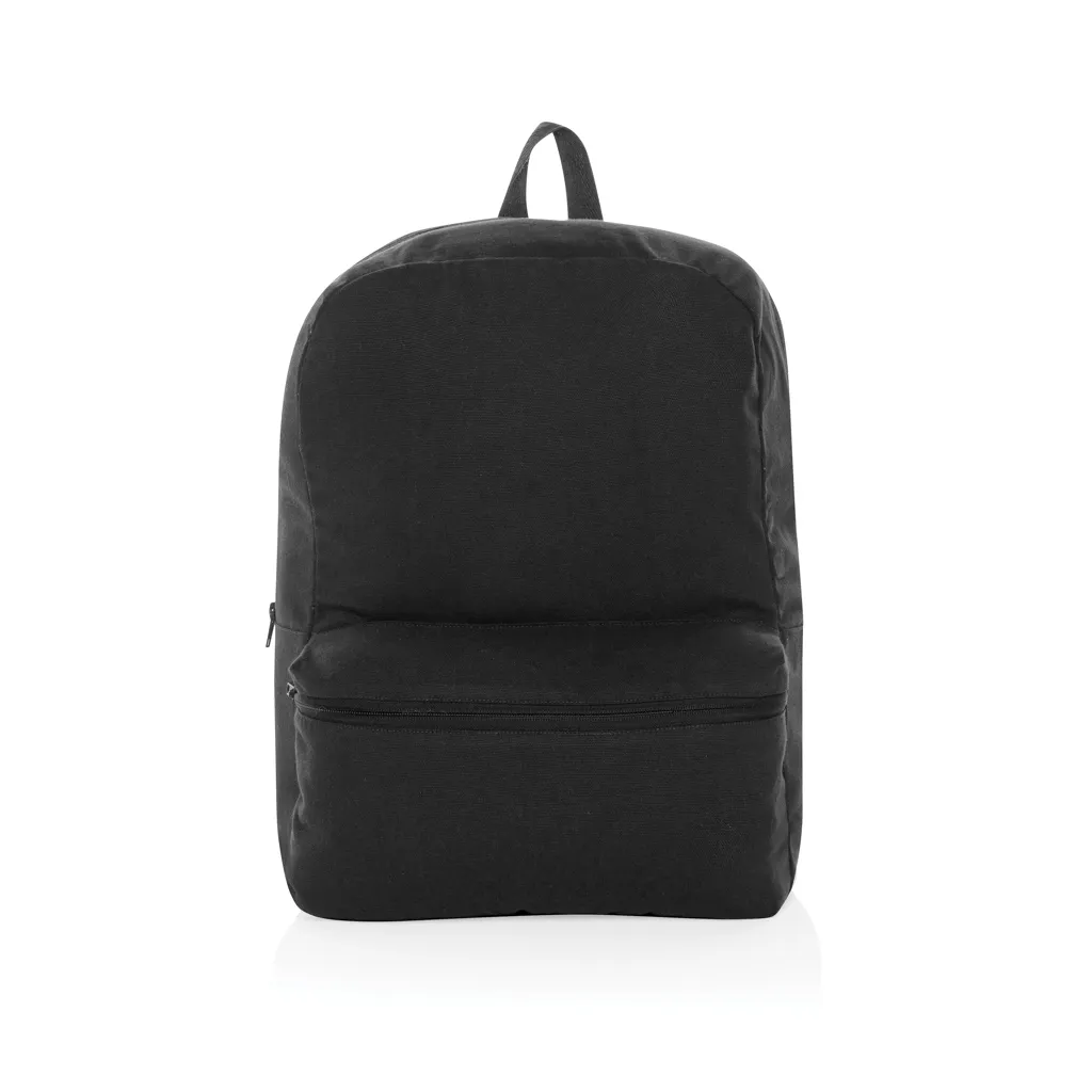 Impact Aware™ 285g/m² rCanvas-Rucksack, ungefärbt, schwarz – Bild 2