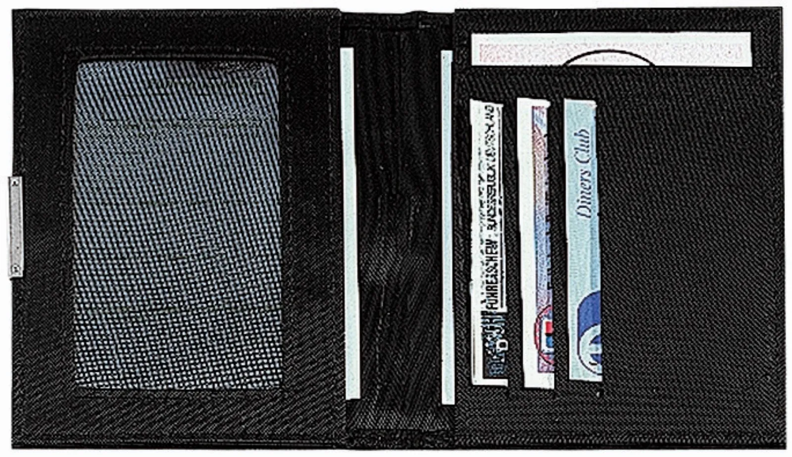 Ausweistasche "SilverPaper" schwarz, schwarz – Bild 2