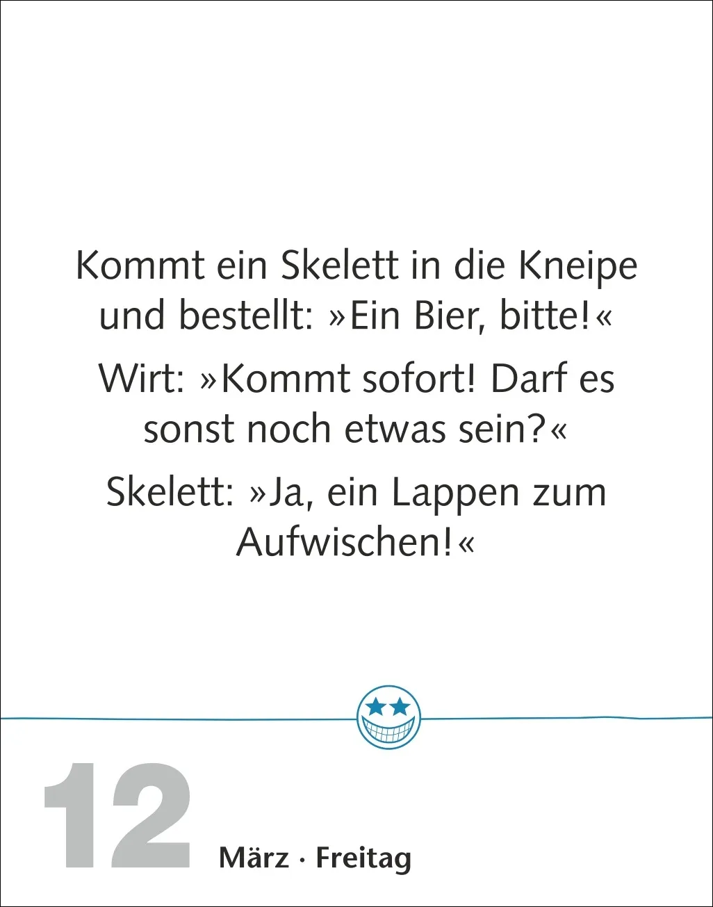 Beste Witze Tagesabreißkalender 2027 – Bild 11