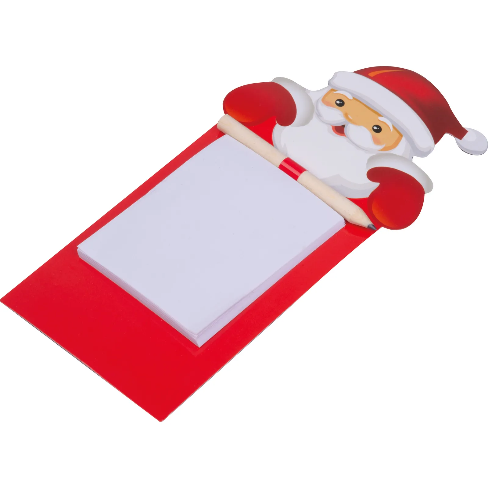Weihnachts-Notizblock Victorville, rot – Bild 2