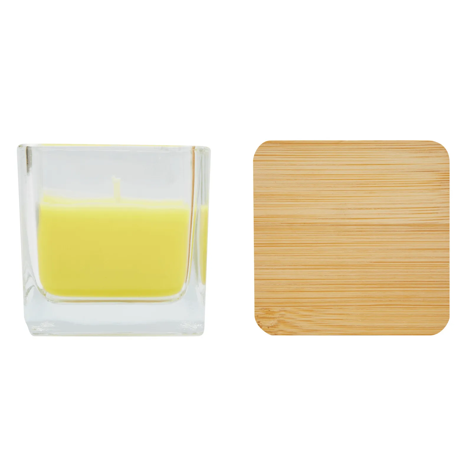 VANILLA GLOW - Duftkerze GLOW, gelb, Zitrone – Bild 4