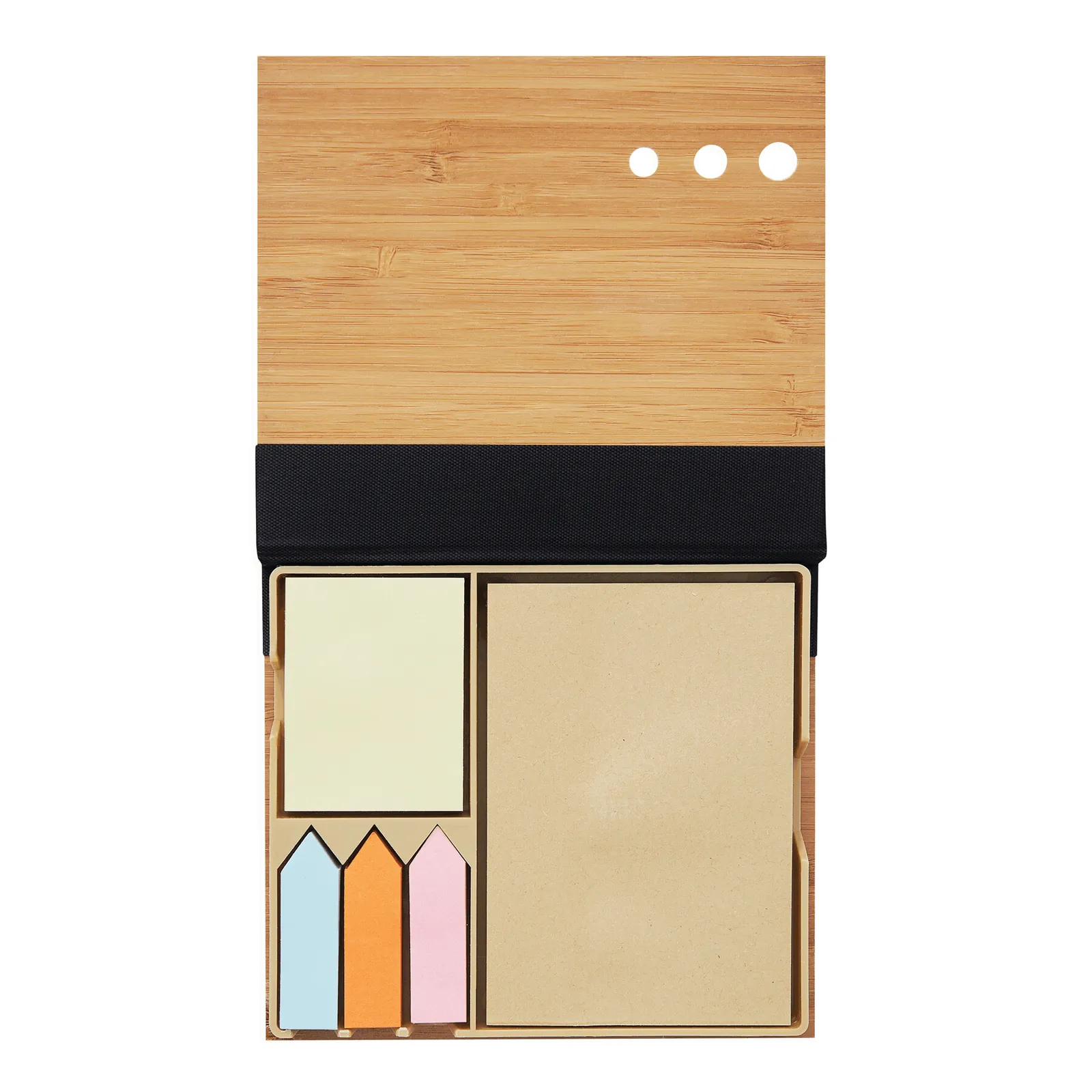 BAMBOO NOTE - Memobox braun, braun – Bild 3