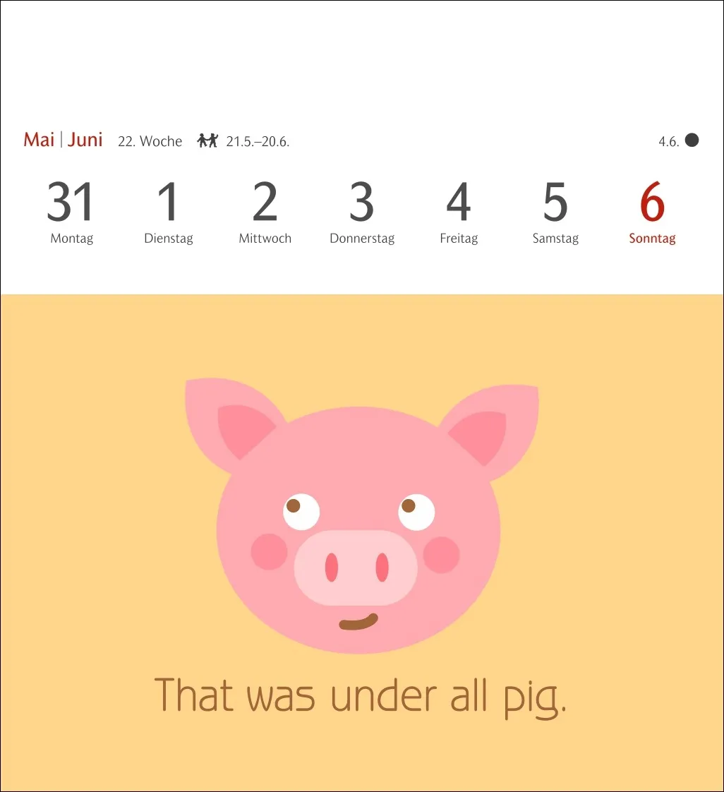 Now I know how the rabbit runs Postkartenkalender 2027 – Bild 4