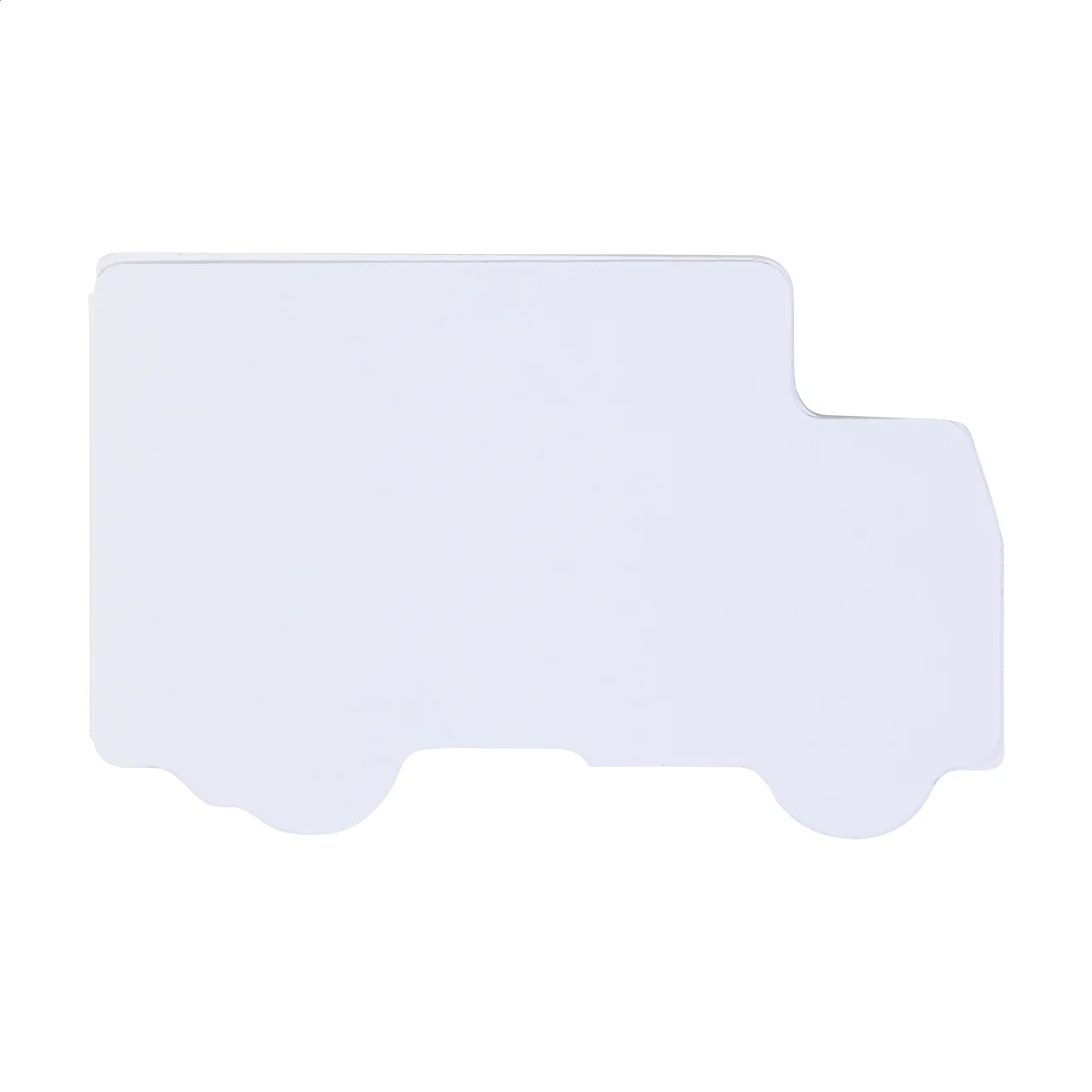 Individueller Haftnotizblock CreaStick Truck, weiß – Bild 2