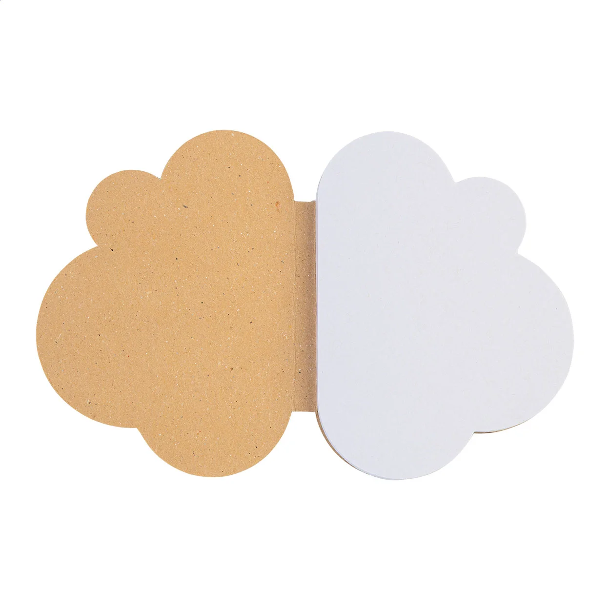 Individueller Haftnotizblock CreaStick Cloud Eco, natur – Bild 3