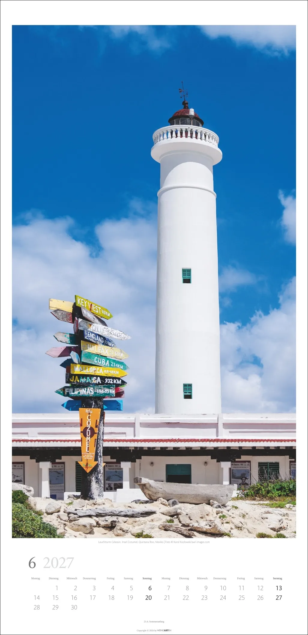 Leuchttürme Wandkalender 2027, 33 × 68 cm (B × H) – Bild 7