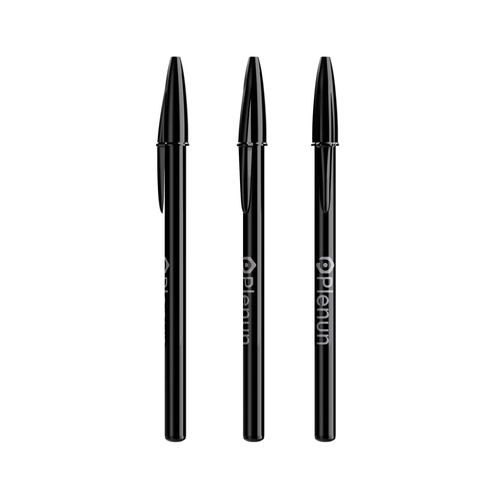 BIC® Style Ballpen, Schwarz / Schwarz / Schwarze Tinte – Bild 2
