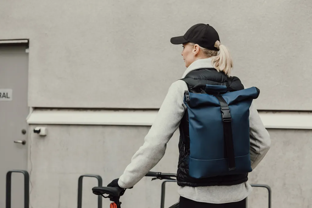 VINGA Baltimore RCS Fahrradtasche, navy blau – Bild 10