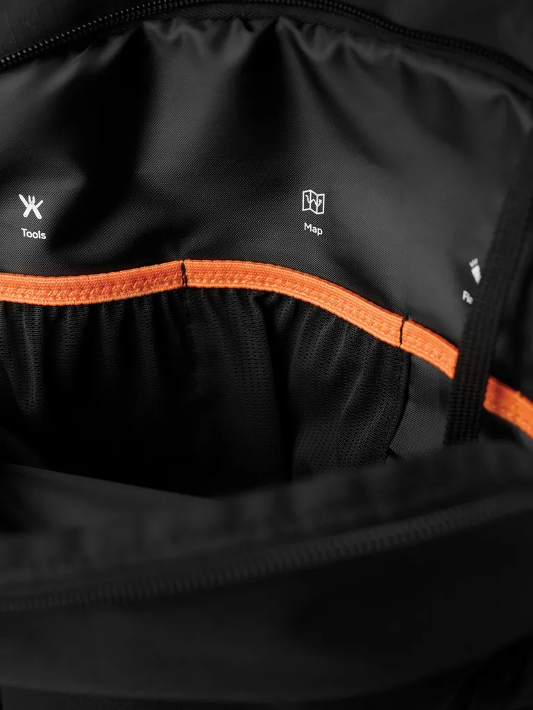 Nordic Drift Trail RCS Daypack Summit 25L, schwarz – Bild 4