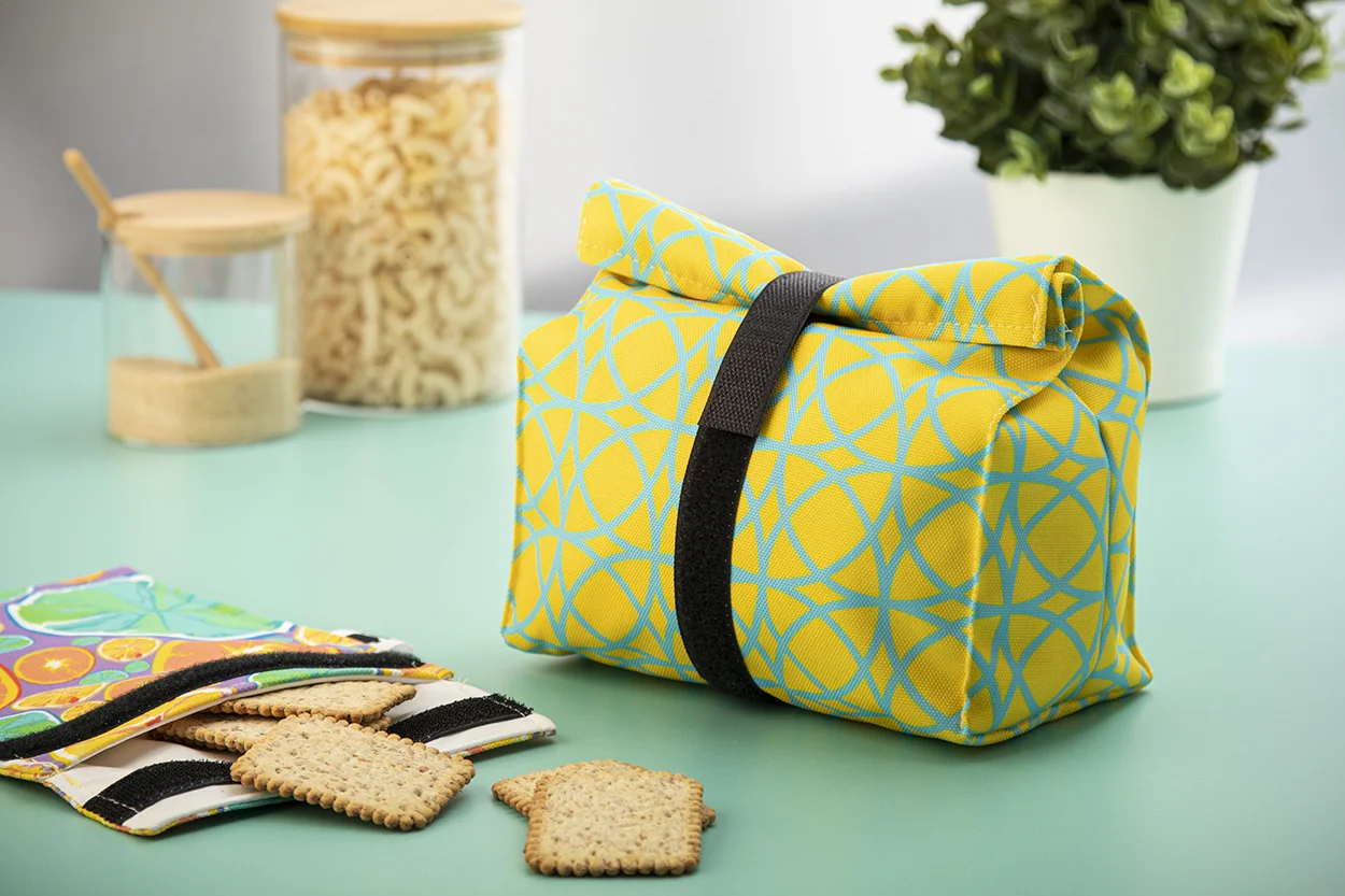 Individuelle Snacktasche CreaSnack XL, weiß – Bild 11