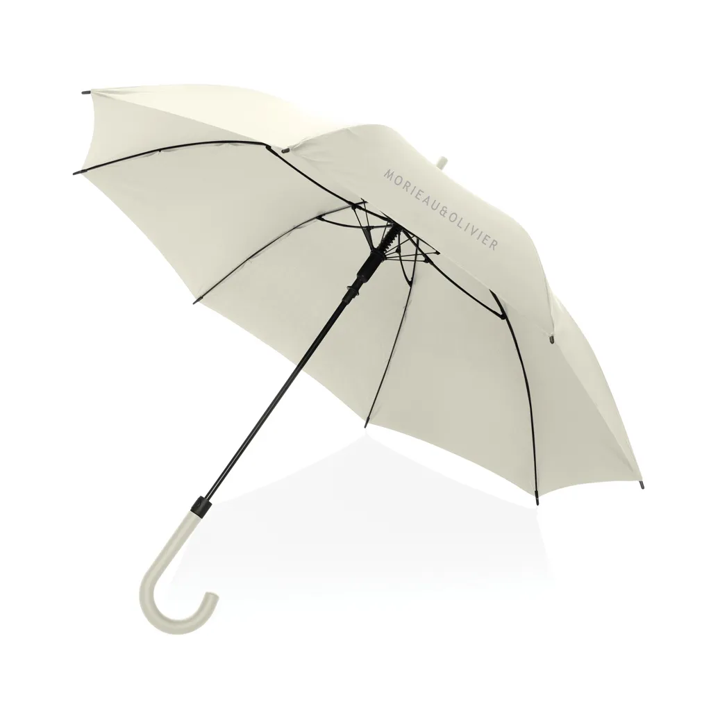 KENTO URBAN 23'' AWARE™ RPET 190T Automatik-Regenschirm, beige – Bild 5