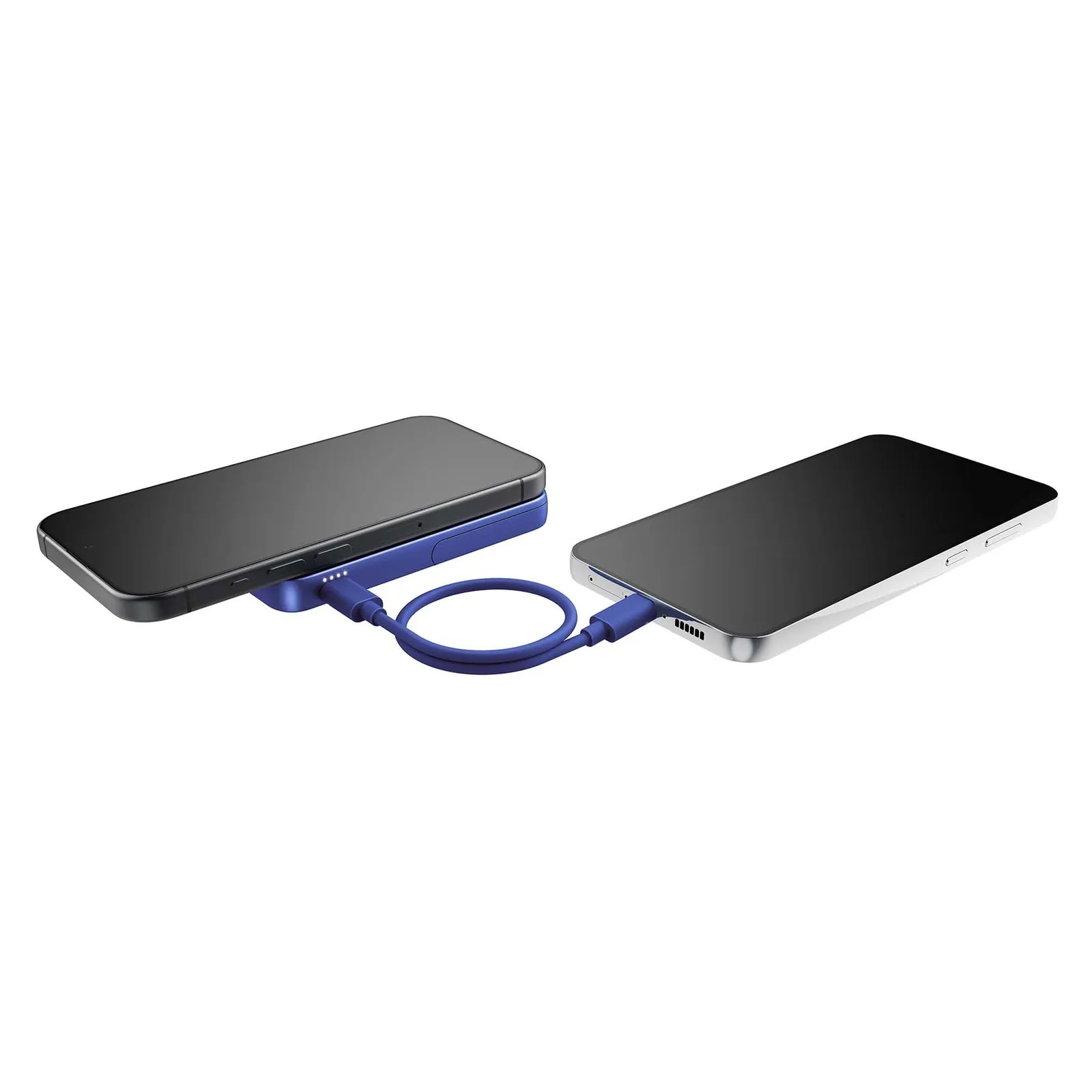 Fresh 'n Rebel Magnetische kabellose Powerbank 5000 mAh, Reinblau – Bild 2