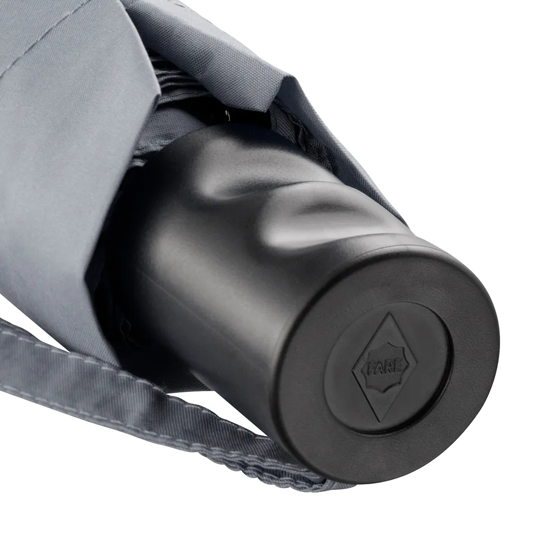 Taschenschirm ÖkoBrella, Ø 98 cm, Länge 27 cm, grau wS – Bild 3