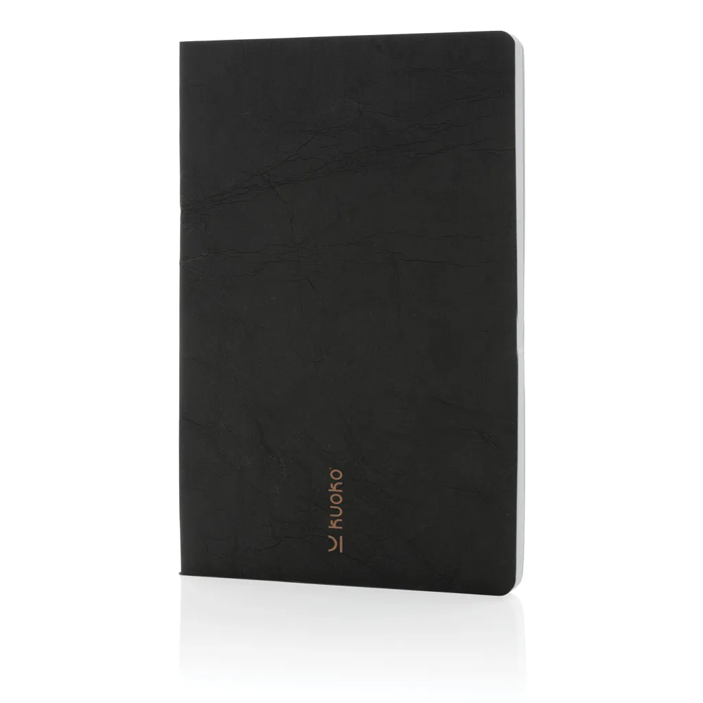 Salton Luxus Kraftpapier Notizbuch A5, schwarz – Bild 5