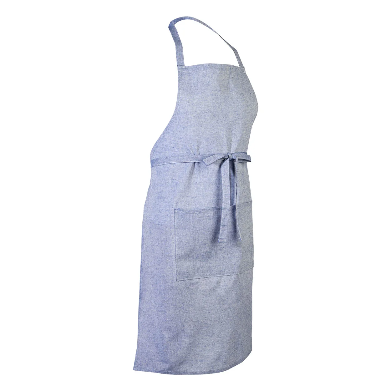 Baumwoll-Schürze Cuoco, blau – Bild 4