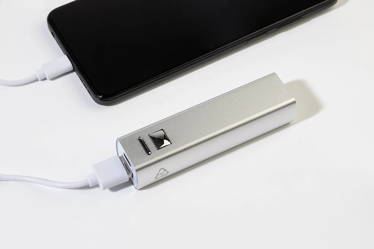 Powerbank RaluBase, silber – Bild 2