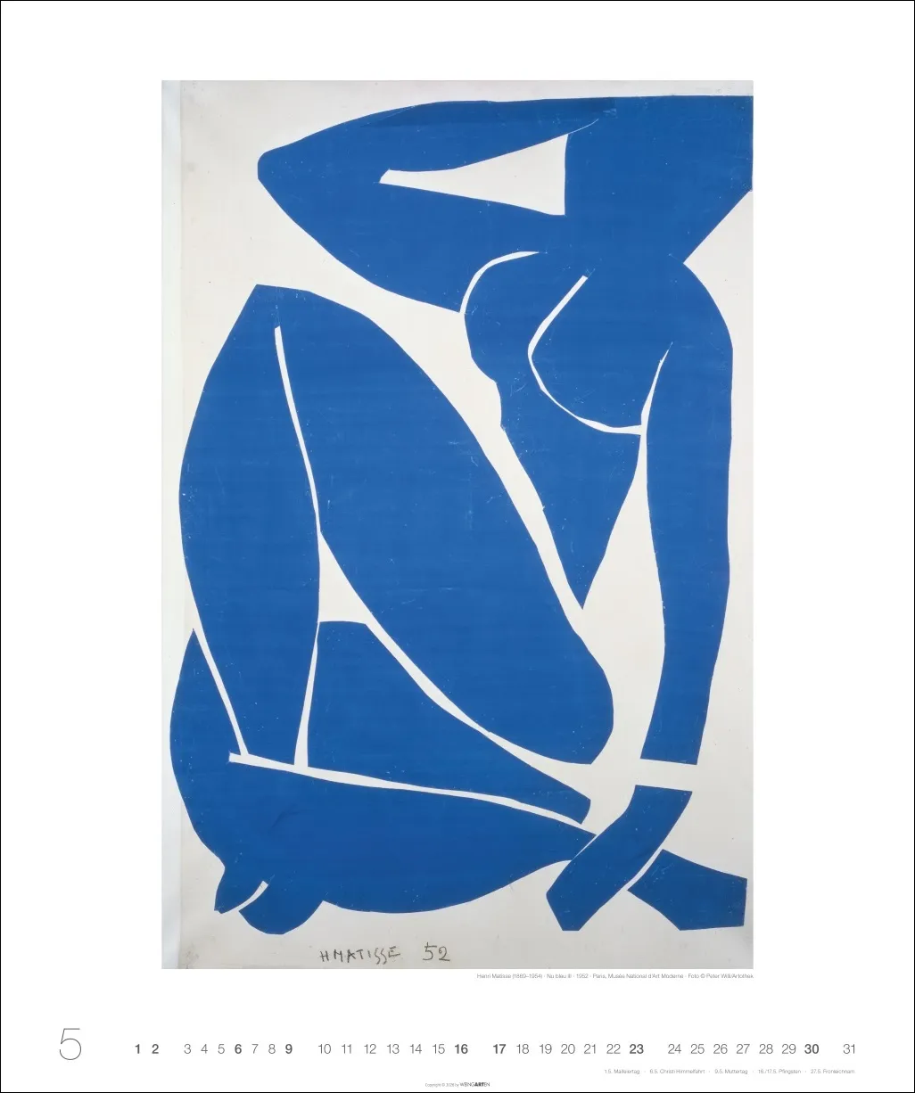 Henri Matisse Edition Wandkalender 2027 – Bild 6