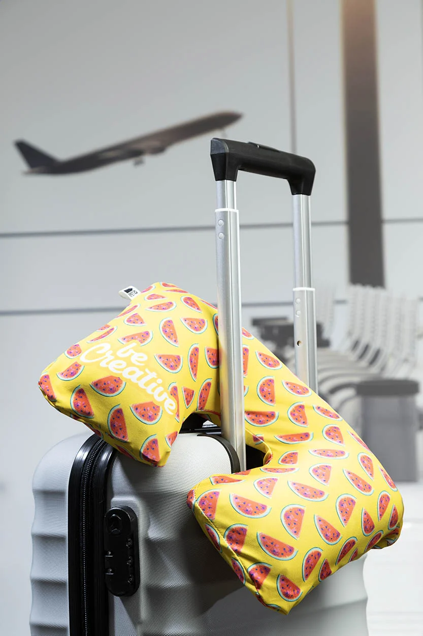 Individuelles Reisekissen CreaNap, weiß – Bild 5