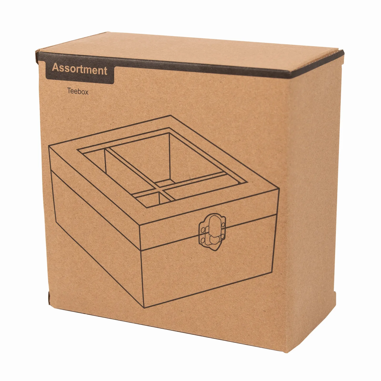 ASSORTMENT - Teebox braun, braun – Bild 7