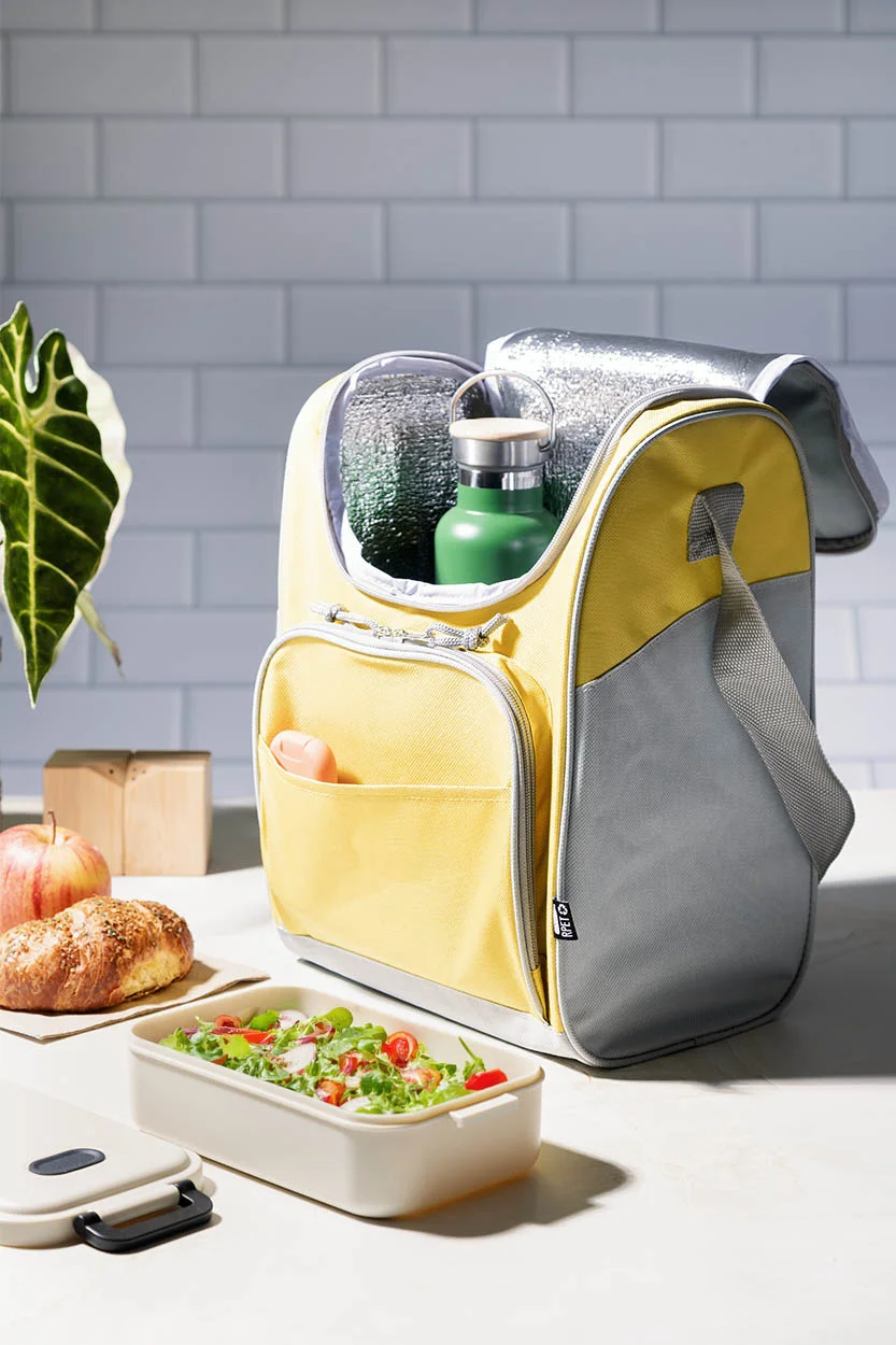 RPET-Kühltasche Inuit, gelb – Bild 6