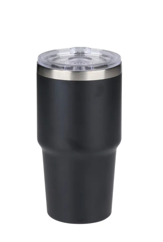 ALPINA Vakuum-Isolierbecher 600ml, Black/White/Beige/Green – Bild 3