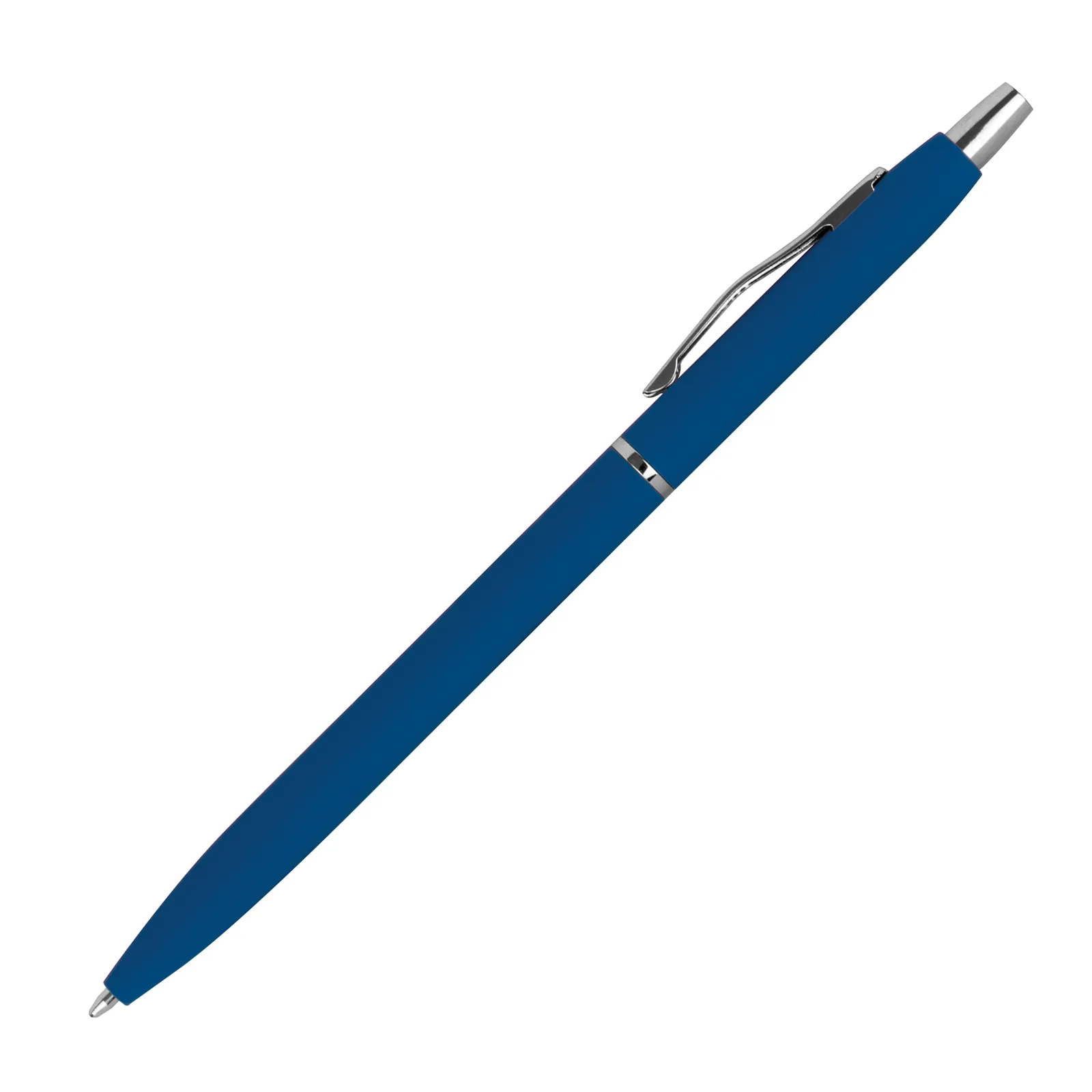 Metall Kugelschreiber Johannesburg, blau – Bild 2
