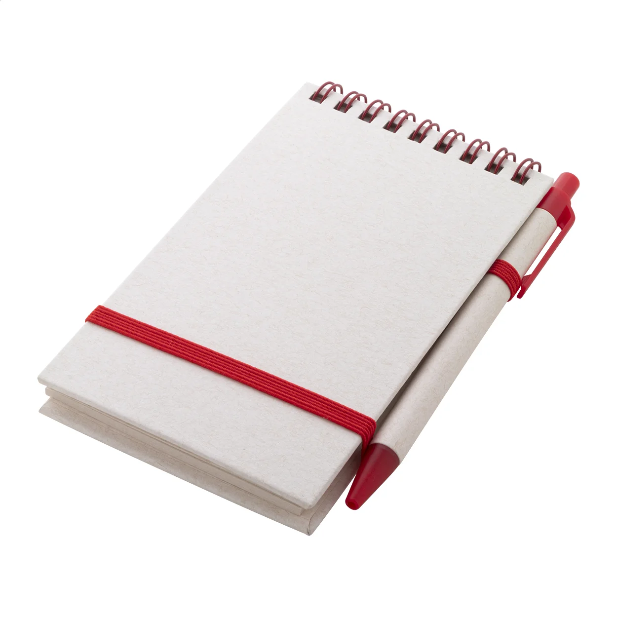 Notizblock Relact Jot aus Milchkarton, rot – Bild 4