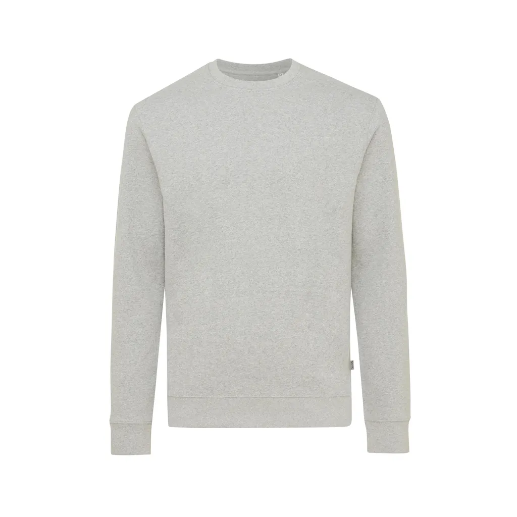 IQONIQ Denali ungefärbt. Rundhals-Sweater aus recycelter BW
