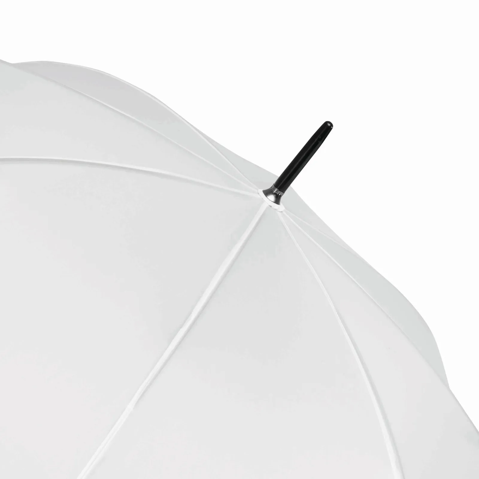 RAINDROPS - Golfschirm, weiß – Bild 5