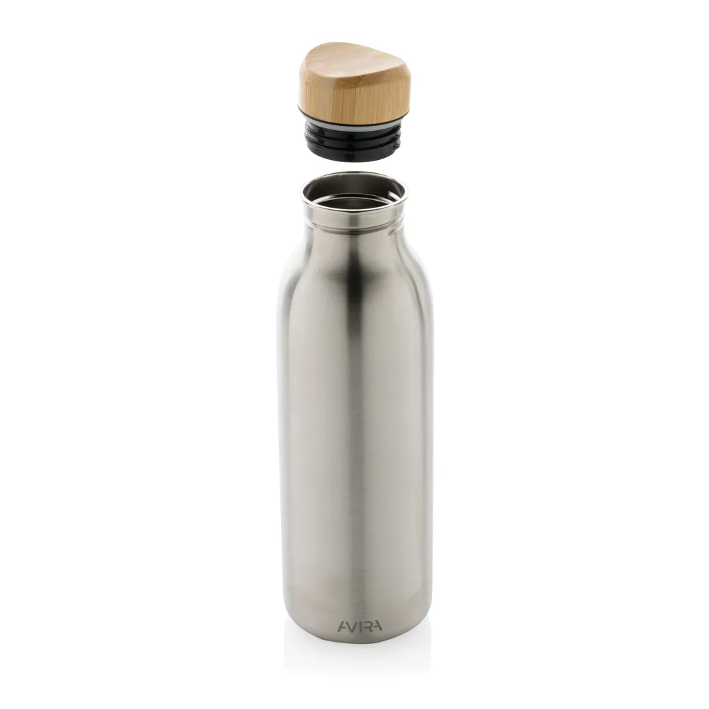 Avira Alcor 600ml Wasserflasche aus RCS rec. Stainless-Steel, silber – Bild 4