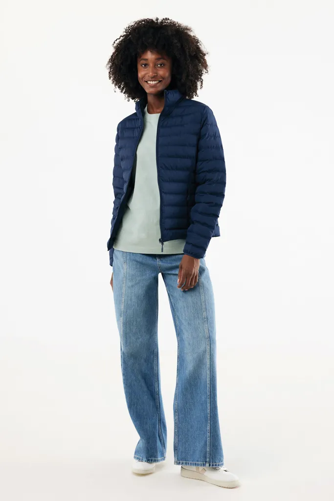 IQONIQ Maiko Damen Steppjacke aus recyceltem Polyester, navy blau – Bild 4