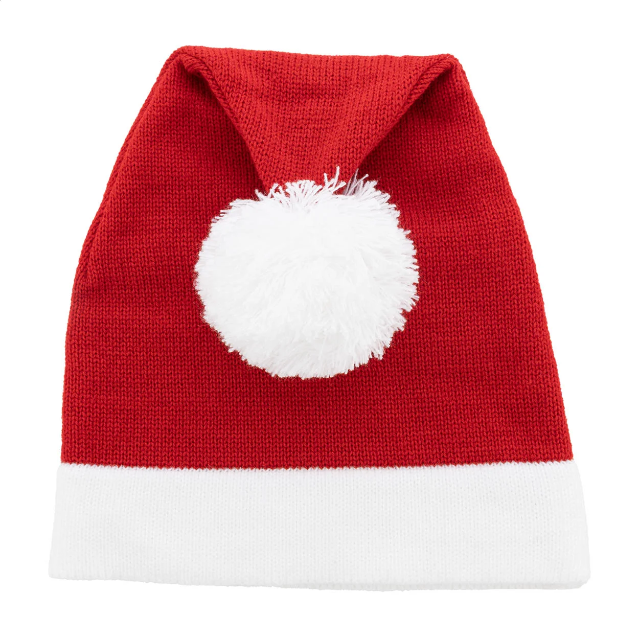 gestrickte Weihnachtsmütze Babbo, rot – Bild 4