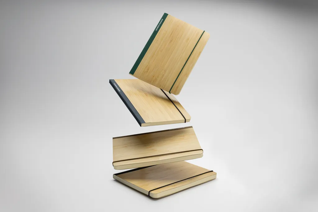 Scribe A5 Notizbuch aus Bambus, schwarz – Bild 6