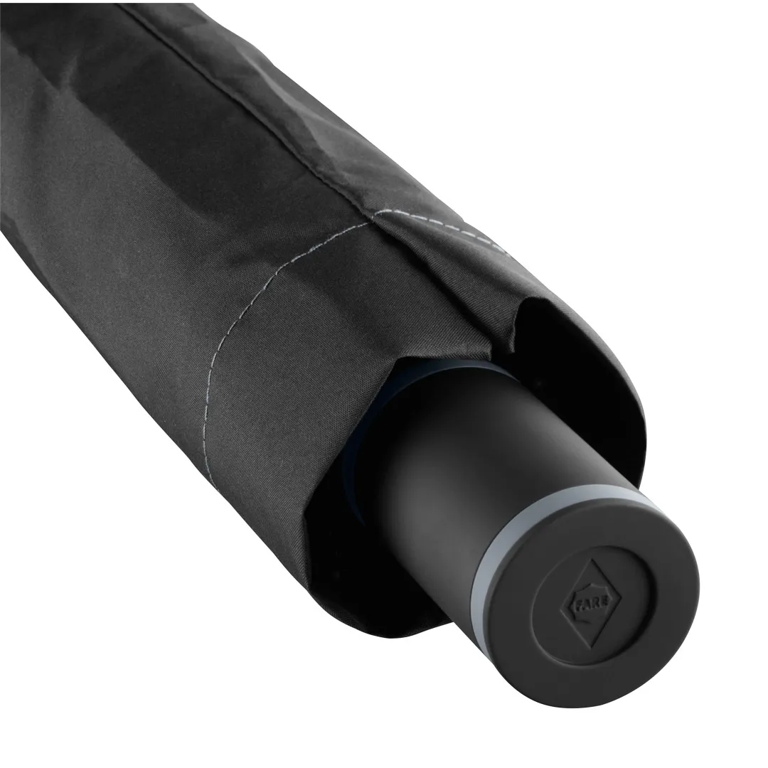 Taschenschirm FARE® Mini Style, schwarz-grau – Bild 3