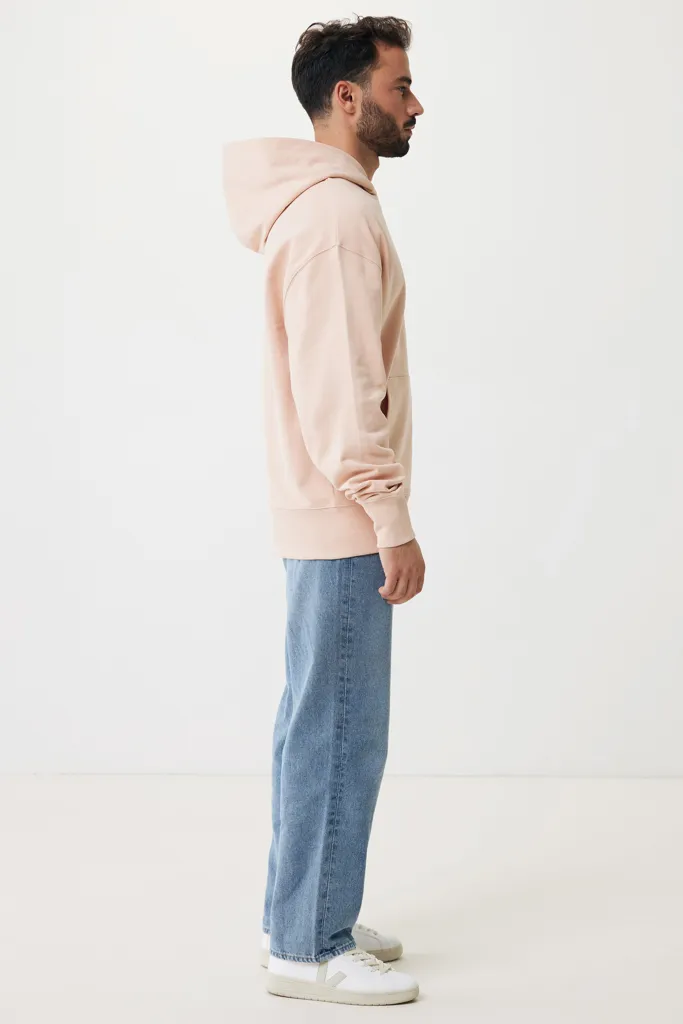 IQONIQ Yoho Relax-Hoodie aus recycelter Baumwolle, peach nectar – Bild 6