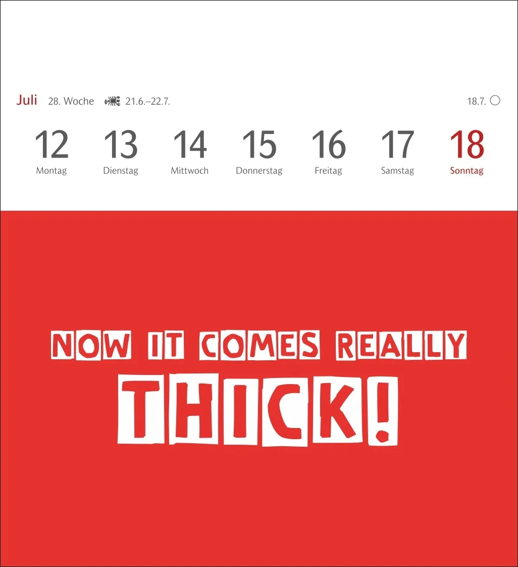 Now I know how the rabbit runs Postkartenkalender 2027 – Bild 10