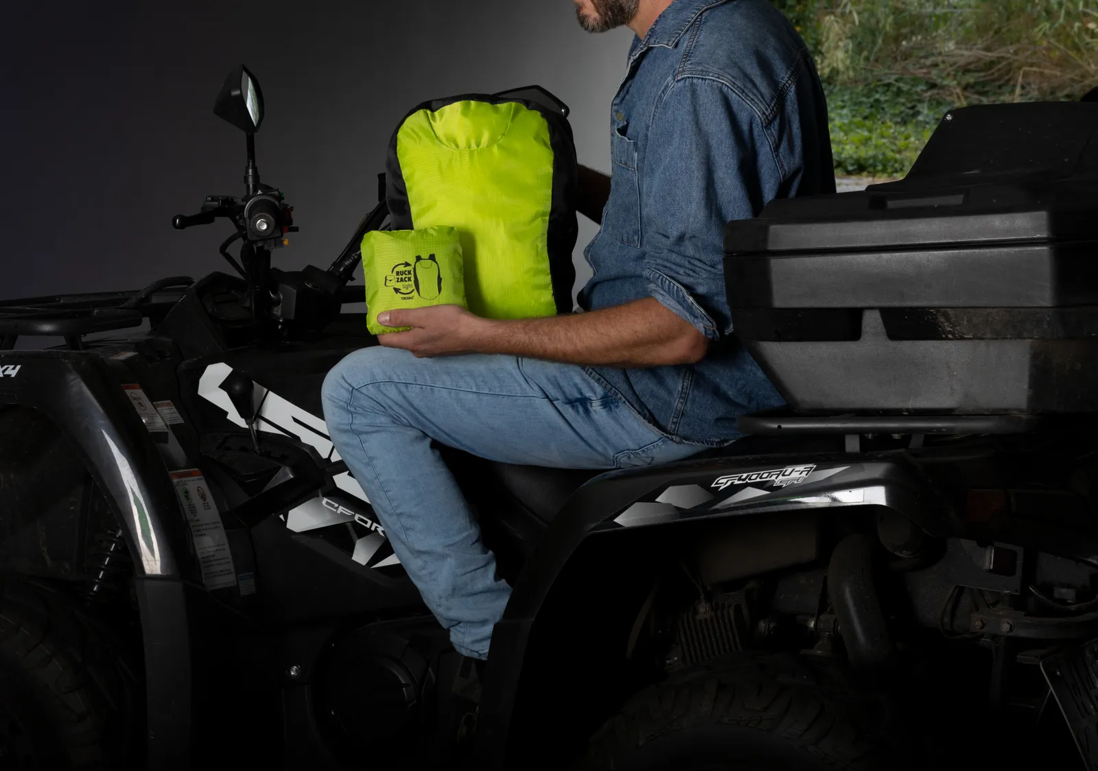 Rucksack RUCKZACK grün/schwarz, grün/schwarz – Bild 5