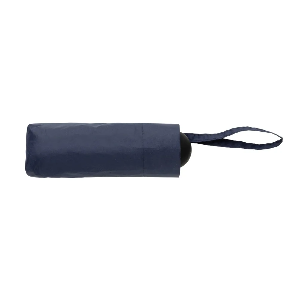 19,5“manueller Super-Mini-Schirm aus Aware™ rPET 190T Pongee, navy blau – Bild 4