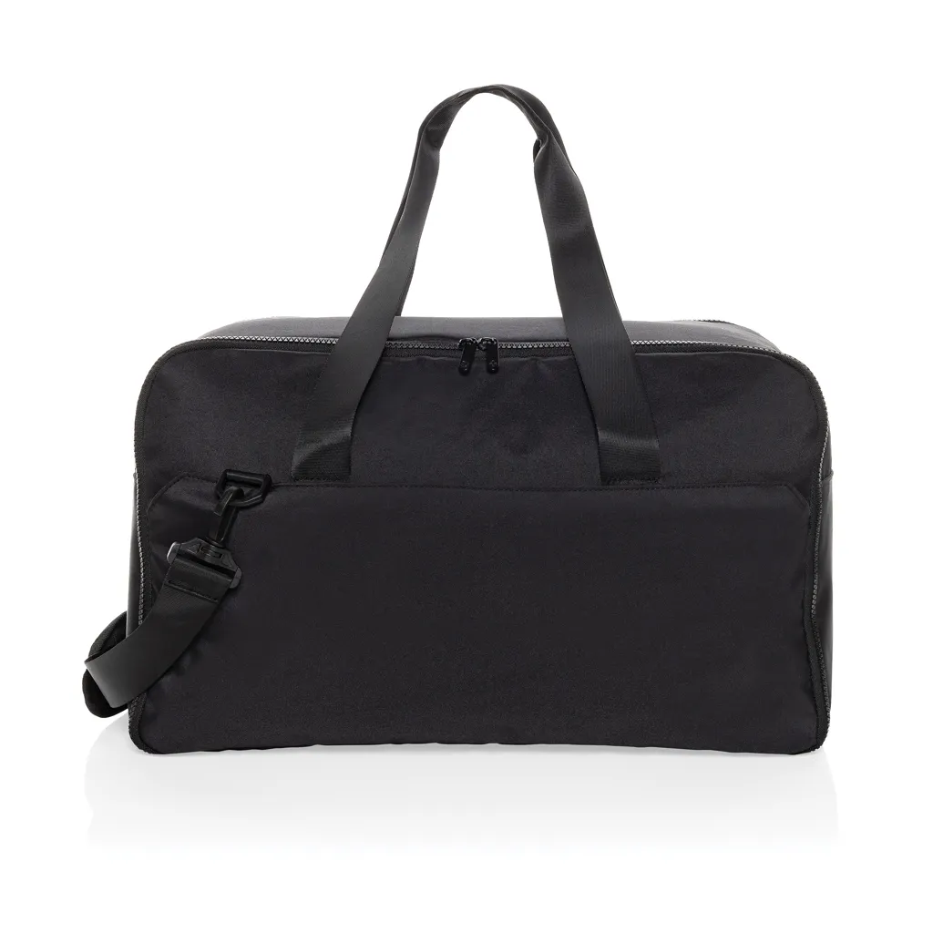 Swiss Peak Aware™ RPET 15,6" Laptop-Wochenendtasche, schwarz – Bild 2