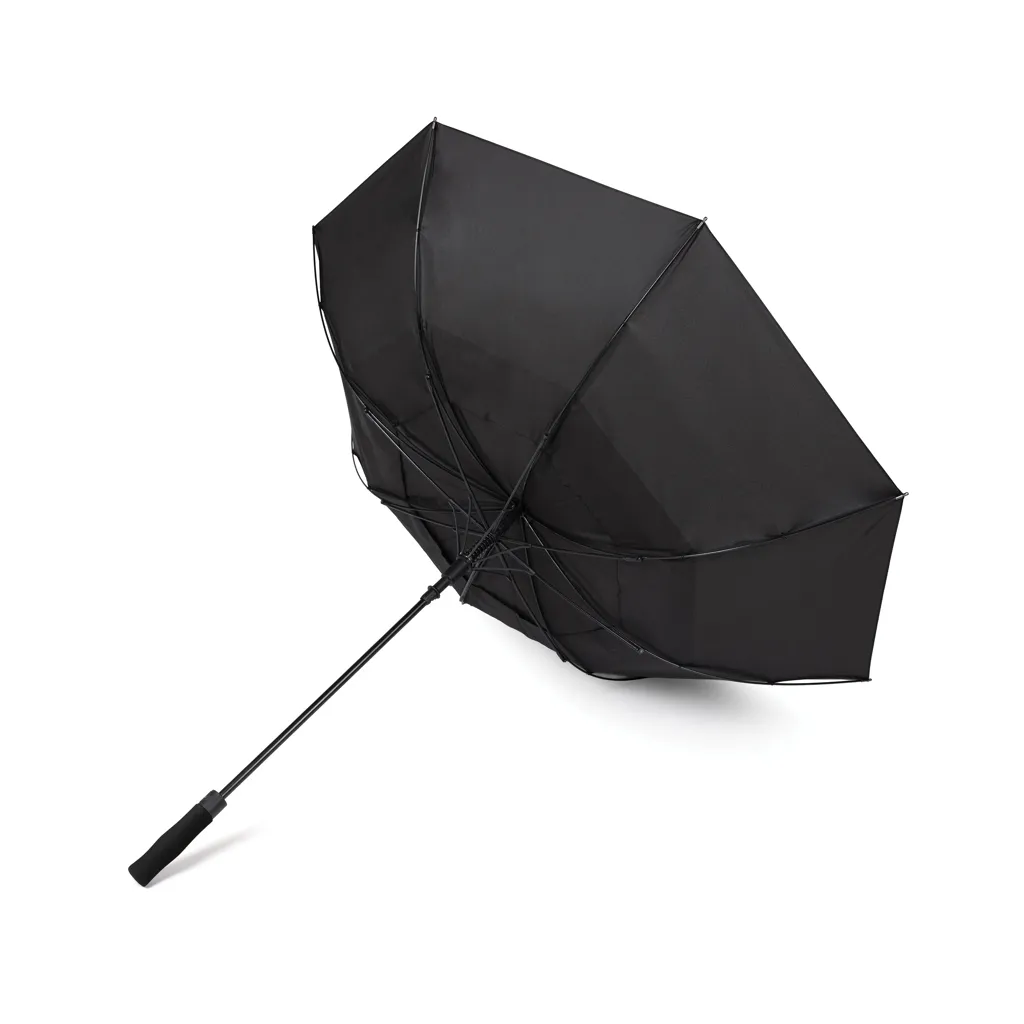 Nordic Drift Trail 27" AWARE™ RPET Sturm-Schirm mit UPF 50+, schwarz – Bild 2