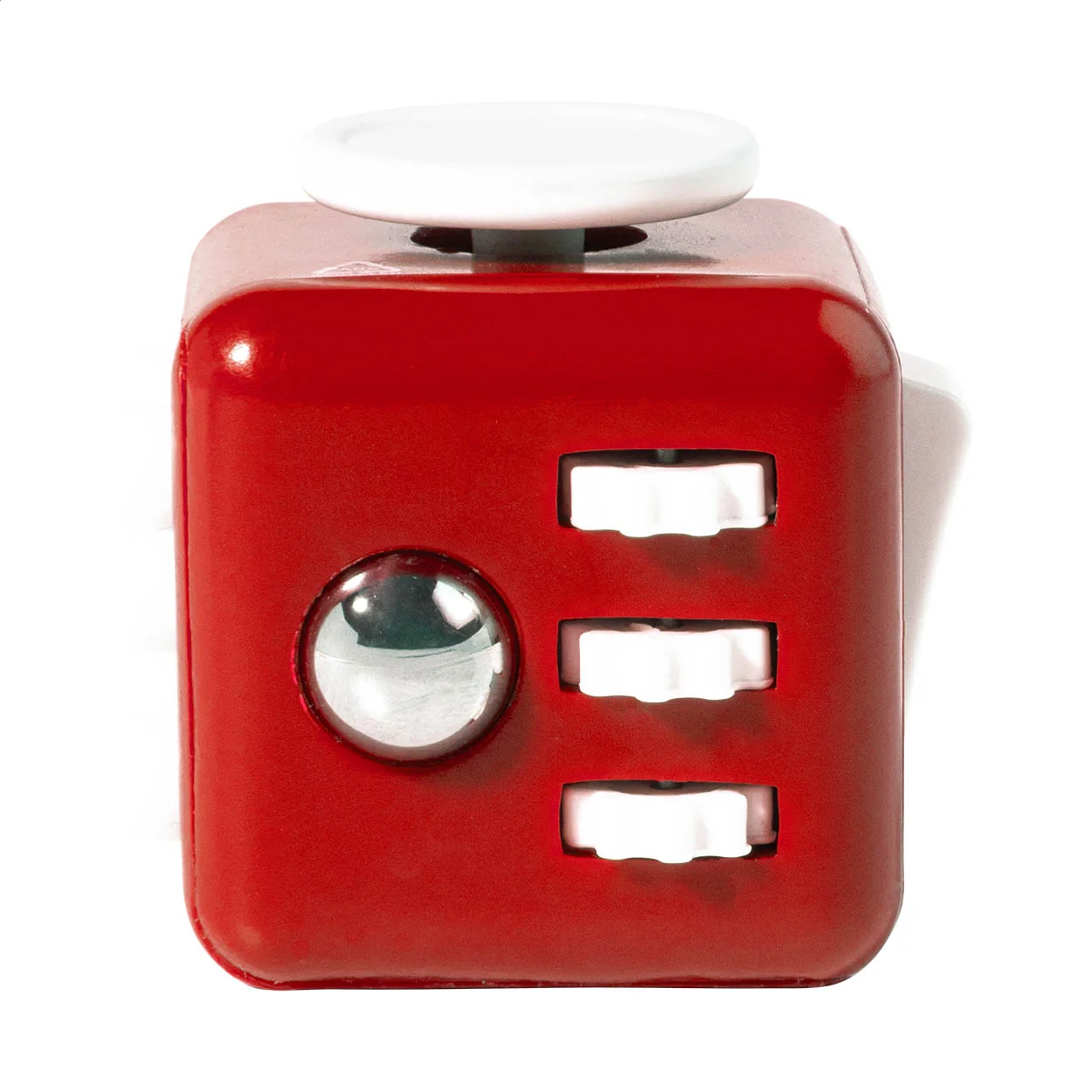 RABS Antistress-Fidget-Würfel ChillSix, rot – Bild 2