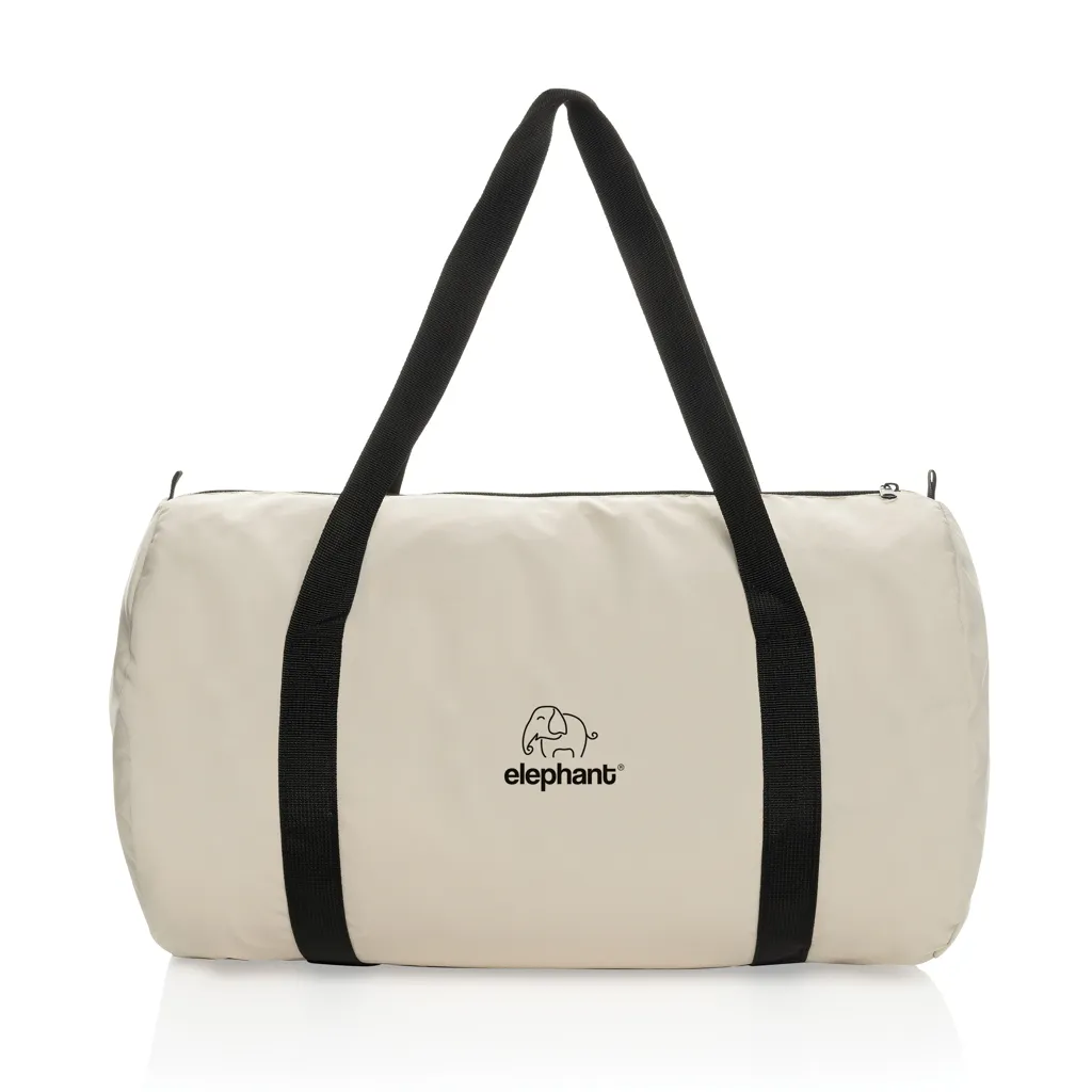 Dillon AWARE™ RPET faltbare Sporttasche, off white – Bild 6