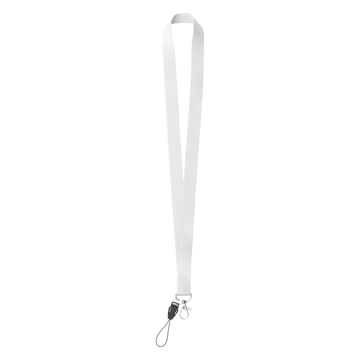 Lanyard Subyard B mit Sublimationsdruck, weiß – Bild 2