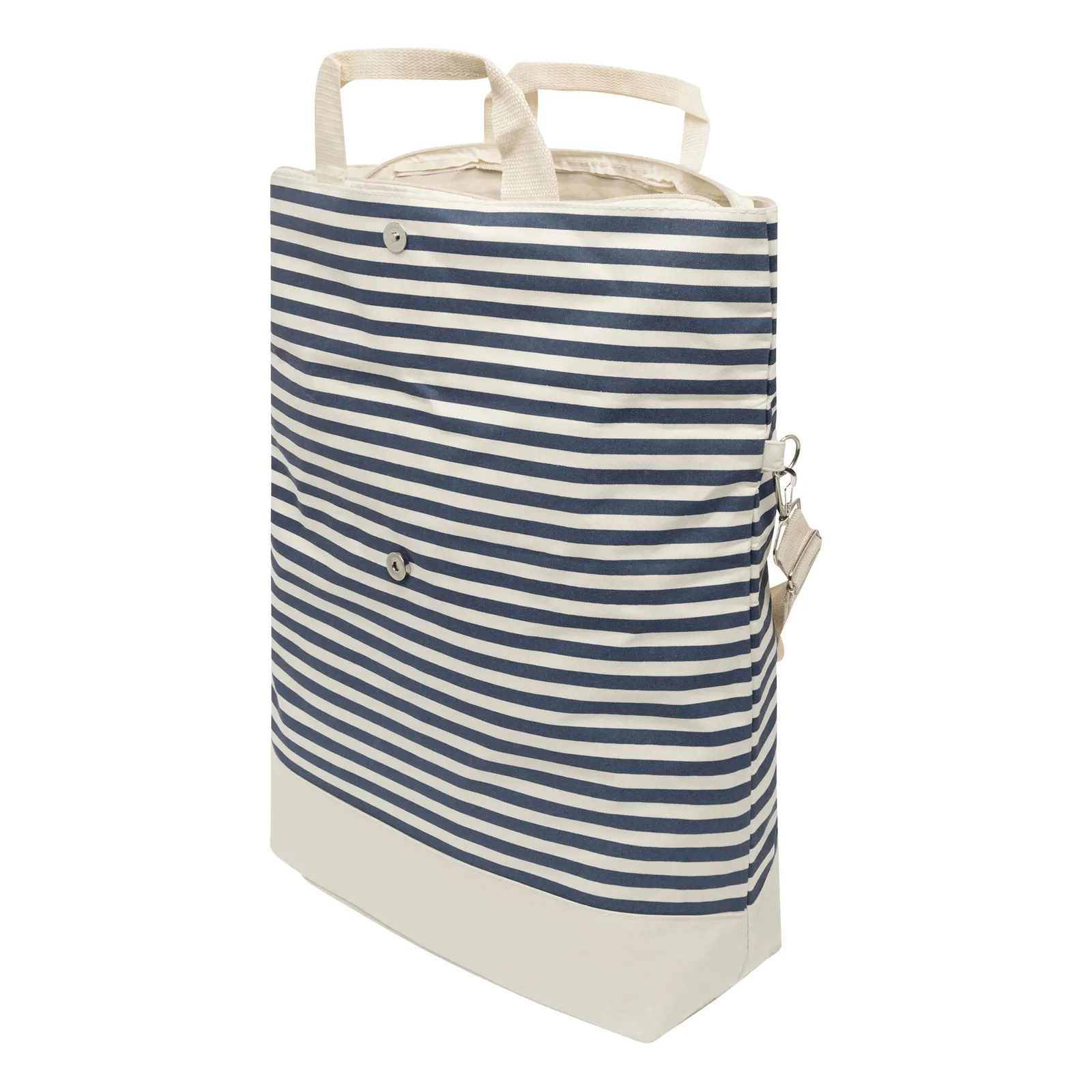 JUIST - Strandtasche, beige, blau – Bild 4