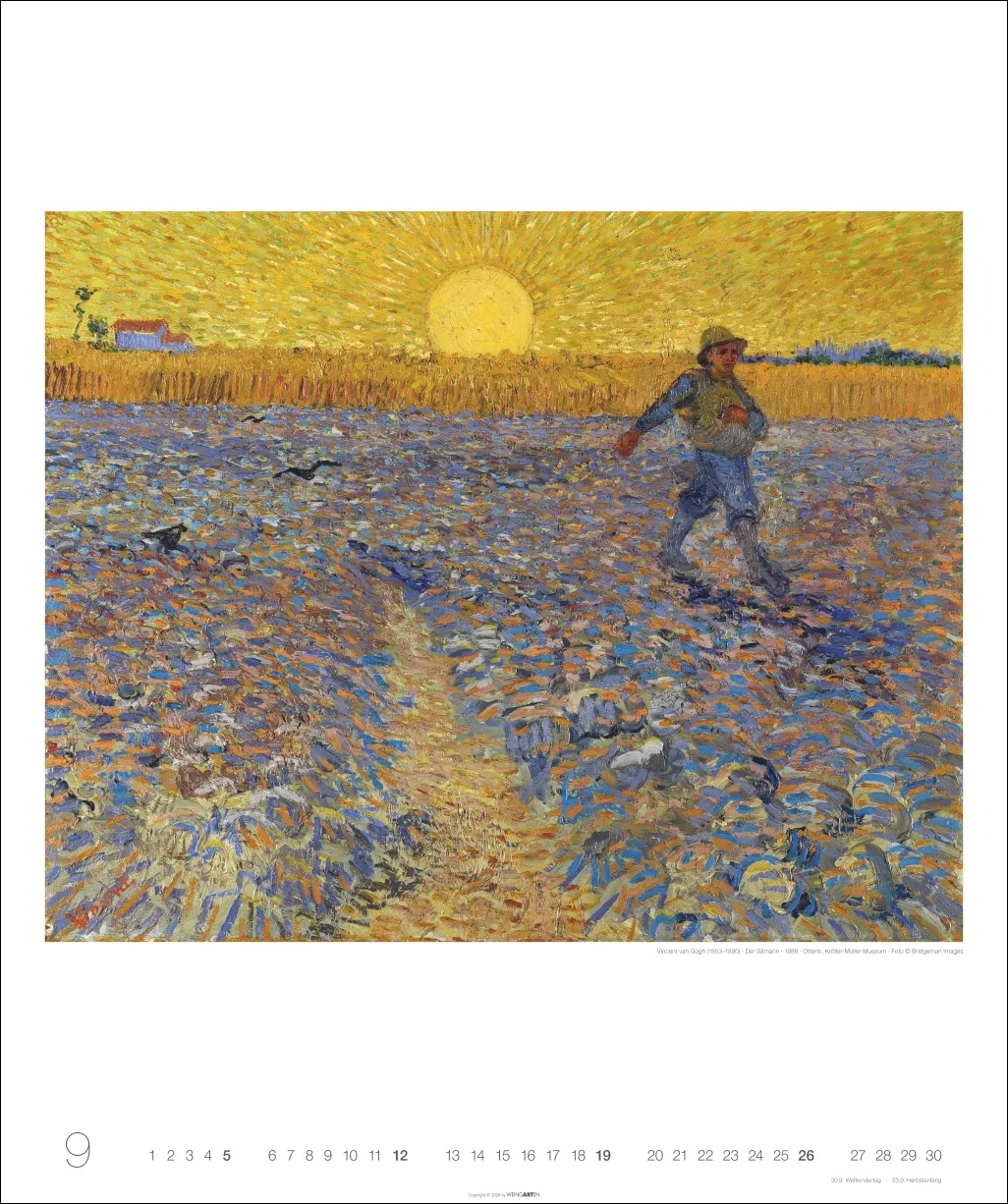 Vincent van Gogh Edtion Wandkalender 2027 – Bild 10