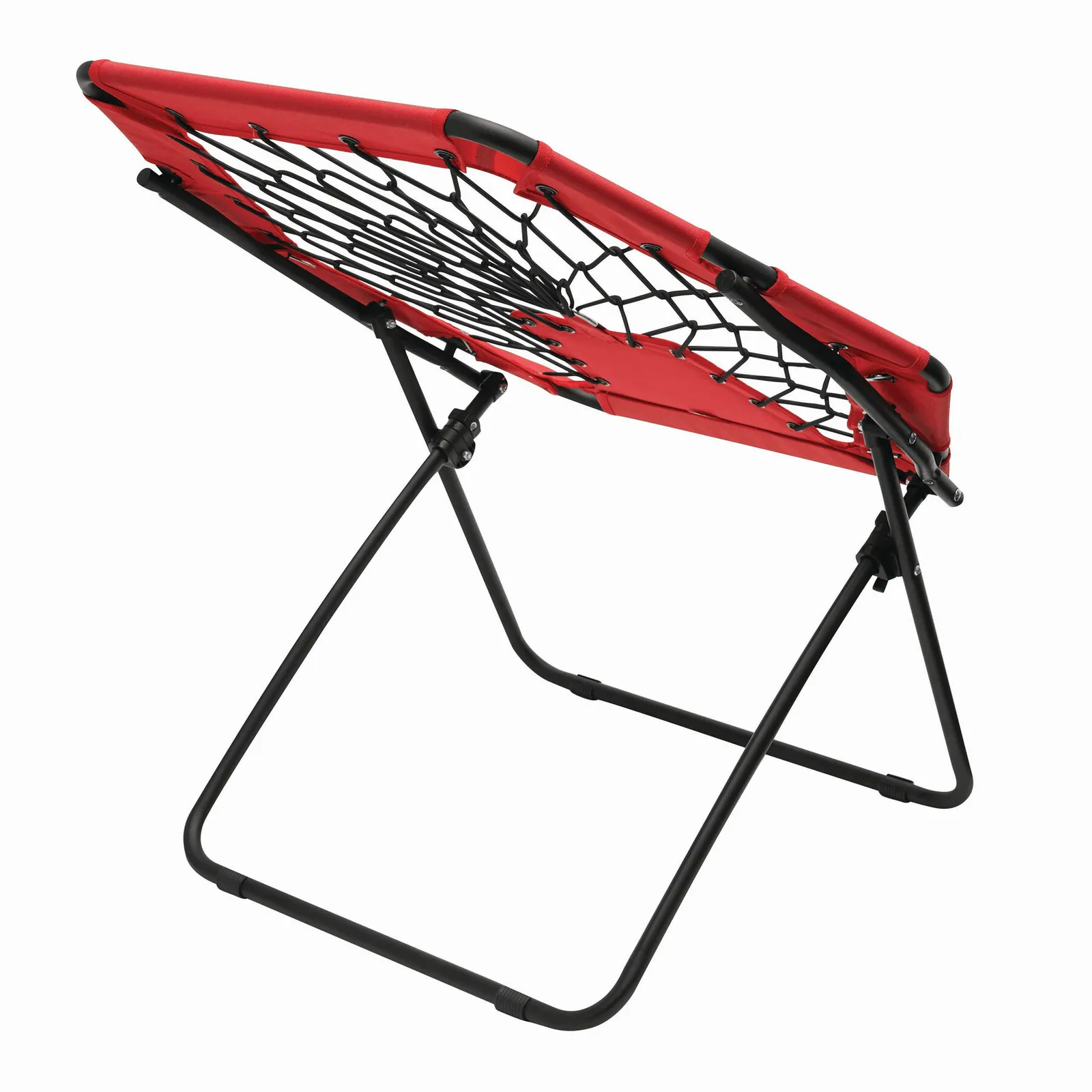 CHILL OUT - Bungee Stuhl, rot, schwarz – Bild 2